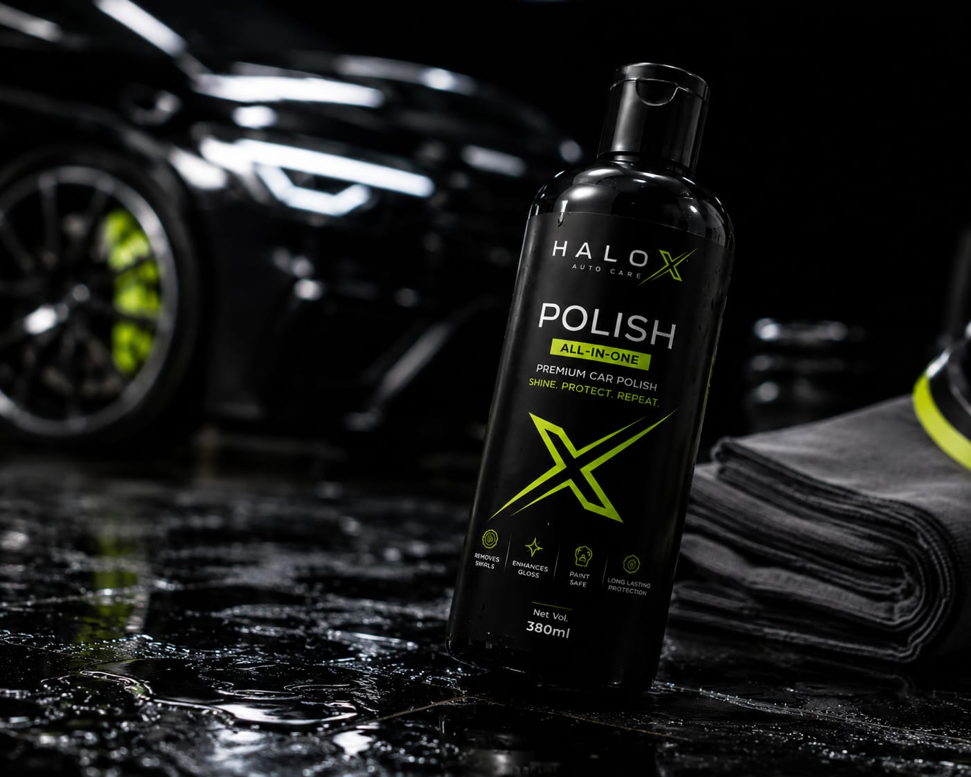 HaloX Ultra-Premium Car & Bike Polish
